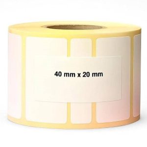 برچسب کاغذی 40×20