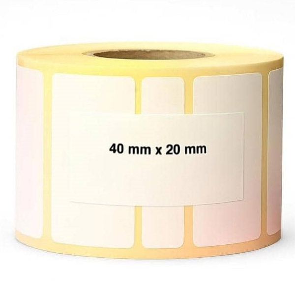 برچسب کاغذی 40×20