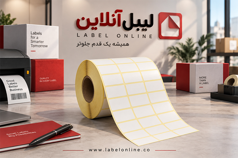 خرید لیبل صدفی 21 در 34 از لیبل آنلاین
