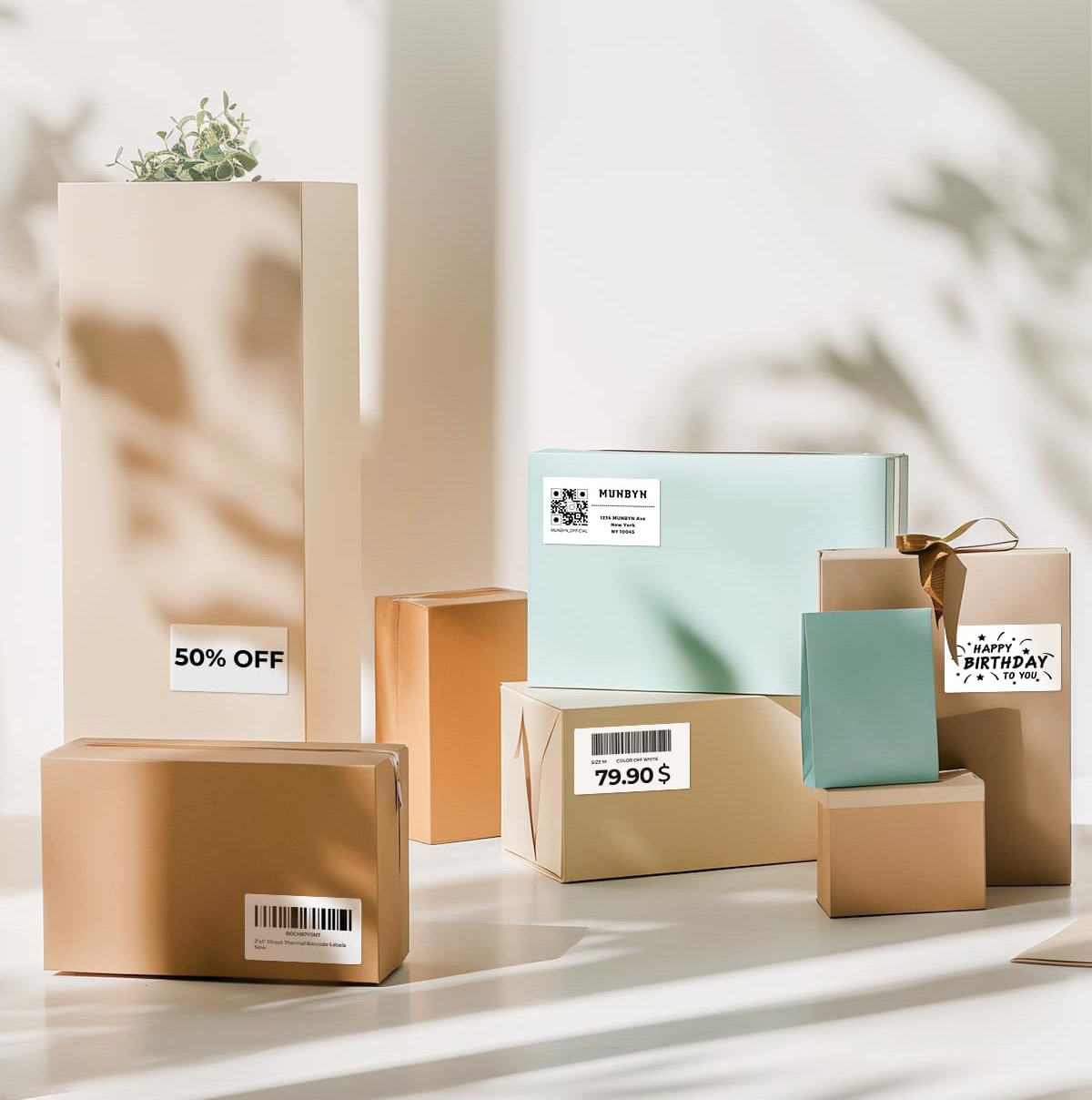 برچسب کاغذی 60×40